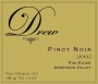 Drew Fog-Eater Pinot Noir 2005  Front Label