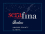 Serafina Cellars Barbera 2013  Front Label