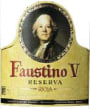 Faustino V Reserva 1999 Front Label