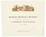 Robert Mondavi Oakville District Cabernet Sauvignon 2001 Front Label