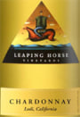 Leaping Horse Chardonnay 2003 Front Label