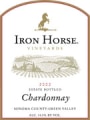 Iron Horse Estate Chardonnay 2002 Front Label