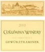 Columbia Winery Gewurztraminer 2003 Front Label