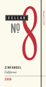 Cellar No. 8 Zinfandel 2008  Front Label