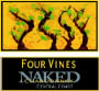 Four Vines Naked Chardonnay 2003 Front Label