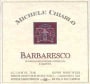 Michele Chiarlo Barbaresco 1999 Front Label
