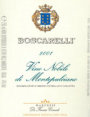 Boscarelli Vino Nobile di Montepulciano 2000 Front Label