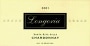 Longoria Chardonnay Sta. Rita Hills 2001 Front Label