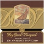 Dry Creek Vineyard Cabernet Sauvignon 2001 Front Label