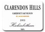 Clarendon Hills Hickinbotham Cabernet Sauvignon 2003 Front Label