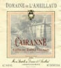 Dom. de l'Ameillaud CairanneCotes du Rhone 2003 Front Label