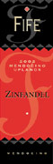 Fife Mendocino Uplands Zinfandel 2002 Front Label