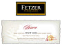 Fetzer Reserve Pinot Noir 2001 Front Label