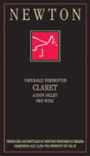 Newton Claret 2002 Front Label