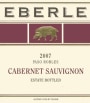 Eberle Estate Cabernet Sauvignon 2007  Front Label