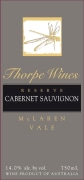 Thorpe Reserve Shiraz 2004 Front Label