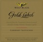 Wolf Blass Gold Label Cabernet Sauvignon 2001 Front Label
