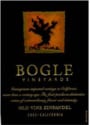 Bogle Old Vines Zinfandel 2003 Front Label