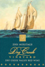 Dry Creek Vineyard Meritage 2001 Front Label