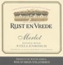 Rust en Vrede Merlot 2000 Front Label