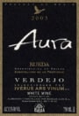 Aura Verdejo 2003 Front Label