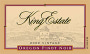 King Estate Pinot Noir 2002 Front Label
