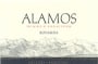 Alamos Bonarda 2003 Front Label