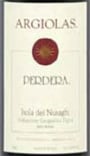 Argiolas Perdera 2003 Front Label
