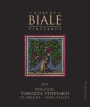 Robert Biale Vineyards Varozza Vineyard Zinfandel 2014  Front Label