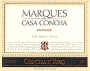 Concha y Toro Marques de Casa Concha Merlot 2003 Front Label