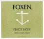 Foxen Santa Maria Valley Pinot Noir 2002 Front Label