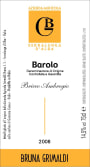 Bruna Grimaldi Barolo Bricco Ambrogio 2008 Front Label