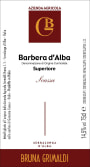 Bruna Grimaldi Scassa Barbera d'Alba 2012 Front Label