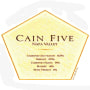 Cain Five 2001 Front Label