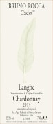 Bruno Rocca Cadet Chardonnay 2014 Front Label