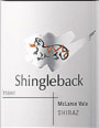 Shingleback Shiraz 2002 Front Label