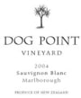 Dog Point Vineyard Sauvignon Blanc 2004 Front Label