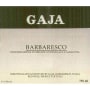 Gaja Barbaresco 2000 Front Label