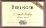 Beringer Napa Pinot Noir 2003 Front Label