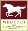 Wild Horse Cabernet Sauvignon 2002 Front Label