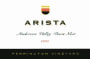 Arista Winery Ferrington Pinot Noir 2003 Front Label