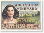 Adelsheim Willamette Valley Pinot Noir 2003 Front Label