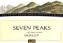 Seven Peaks Merlot 1997 Front Label