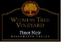 Witness Tree Pinot Noir 2002 Front Label