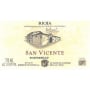 Senorio de San Vicente Rioja 2001 Front Label