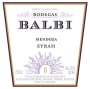 Balbi Syrah 2002 Front Label