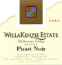 WillaKenzie Estate Willamette Valley Pinot Noir Cork-Free 2003 Front Label