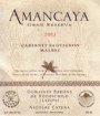 CARO Amancaya 2003 Front Label