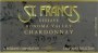 St. Francis Chardonnay Reserve 1995 Front Label
