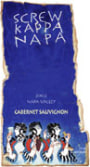 Screw Kappa Napa Cabernet Sauvignon 2002 Front Label